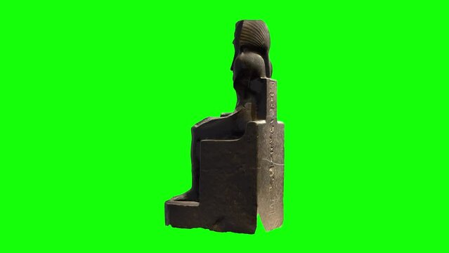 Thutmose III Statue 3D