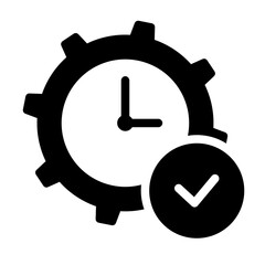 work life balance icon set