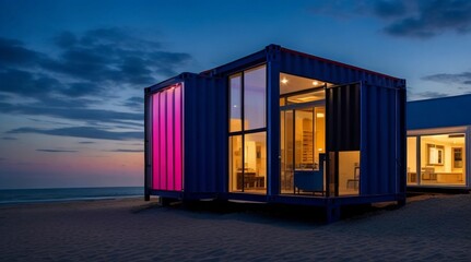  Showcase of a Beach Container Masterpiece in HD
