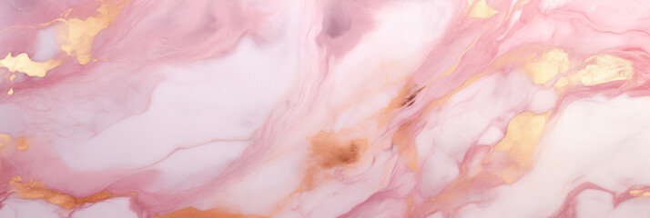 Delicate pink marble texture - Light pink marble surface with gold veins for your design