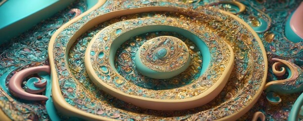 a close up of a decorative object on a table
