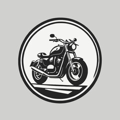 Motorcycle Logo Design Very Cool Concept 