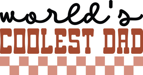 father's day retro svg design and digital download