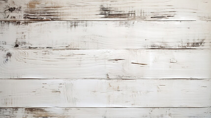 White wood texture background surface with old natural pattern table top view