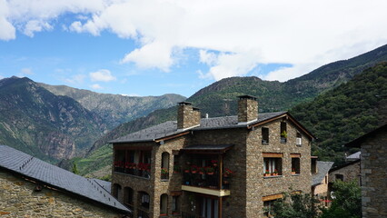 The stunning view from Aixirivall in Andorra, in the month of June