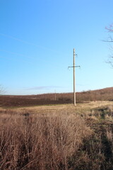 A cross on a field