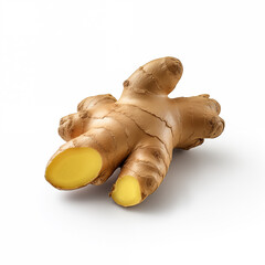 ginger isolated on white background. Generative AI