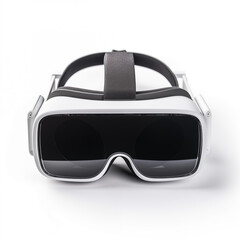 virtual reality glasses. white background. Generative AI