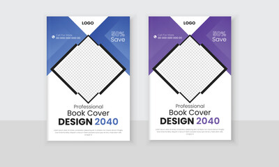 Creative Professional Business book cover template designs.book cover design eps file print-ready.Vector illustration.
