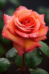 Flowers red Roses beautiful. Background Rose flowers for the holidays Valentine's Day, Birthday, Happy Woman Day, Mother's Day. Holiday poster and banner