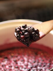 手作りブルーベリージャム