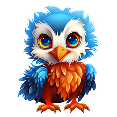 Fototapeta premium A Cute Happy Animal Baby - AI Generative