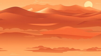 a desert landscape with sand hills