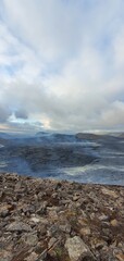 Fagradalsfjall volcano in iceland july 2010