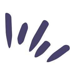 comic stroke element