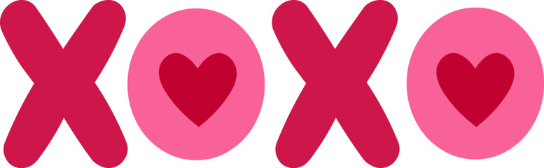 Valentine XOXO text
