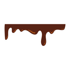 melted chocolate dripping