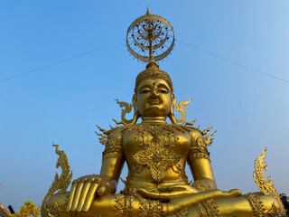 Impressive and heart-wrenching beauty in a large sacred temple.