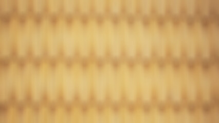 Defocused Abstract of zigzag pattern on gold texture Background shotten from wall