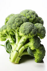 Close view of fresh broccoli flower