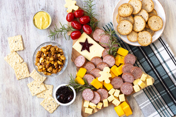 Fesitve Christmas Food Charcuterie Board