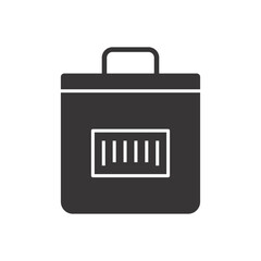 Qr Code Shopping Bag Icon