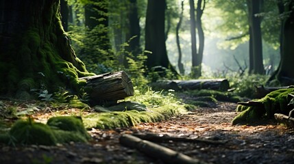 Fototapeta premium forest in the forest