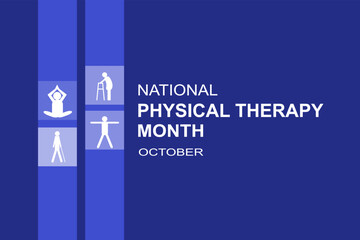 Physical therapy month is observed every year in October, also known as physiotherapy, one of the healthcare professions provided by physical therapists who promote, maintain, or restore health.