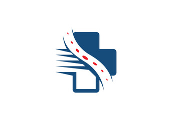 Medical Logo And Flat Vector Logo Design Template Element.