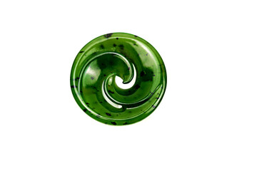 Green jade jewelry. This New Zealand stone is called 