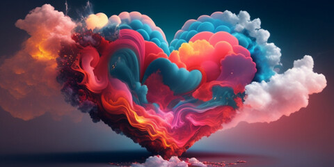 Valentine, Red hearts glitter frame with white background, valentine, love, wedding, marriage concept

