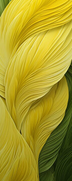 The wind wallpaper by linus beech on setia, in the style of digital painting and drawing, yellow and green
