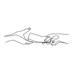 Hands vector illustration
