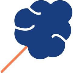 cotton candy vector design .svg