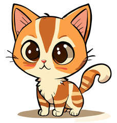 cute cat cartoon