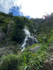 Obraz premium waterfall in the mountains