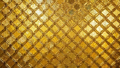 shiny yellow gold stained glass texture background