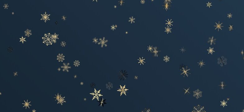 Colorful Stardust Cascades in Mesmerizing 3D Rain Illustration