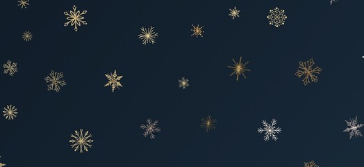 XMAS Stars - Festive christmas card. Isolated illustration white background. -