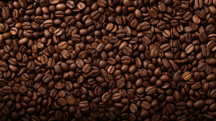 Seed beans ingredient brown drink caffeine dark coffee background espresso textured roast heap black