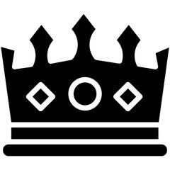 king crown vector design .svg