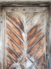 element of an old wooden door