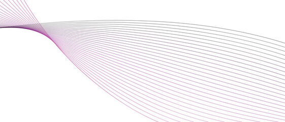 abstract seamless geometric black purple wave line art.