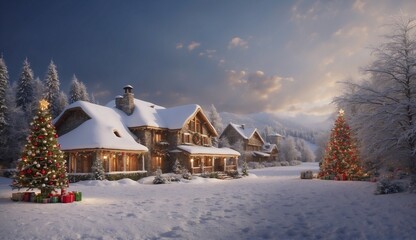 case con la neve