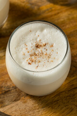 Boozy Cold Brandy Milk Punch Cocktail