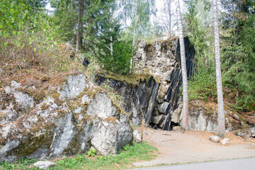 Wolf's Lair, Wolf's Fort - Adolf Hitler's command headquarters on the Eastern Front during world war II. East Prussia, Poland. German nazi fortification.