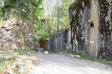 Wolf's Lair, Wolf's Fort - Adolf Hitler's command headquarters on the Eastern Front during world...