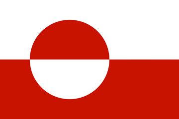 Flag of Greenland © Віталій Рудь
