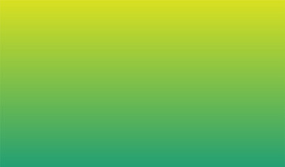 Yellow light gradient. Background: green, blurred, abstract.