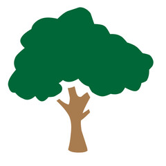 Trees vector illustration